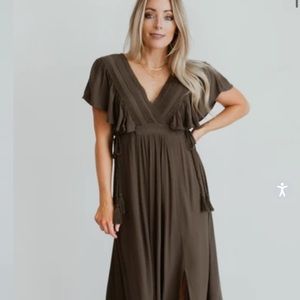 COPY - Baltic Born Olive Maxi Dress - 2XL
